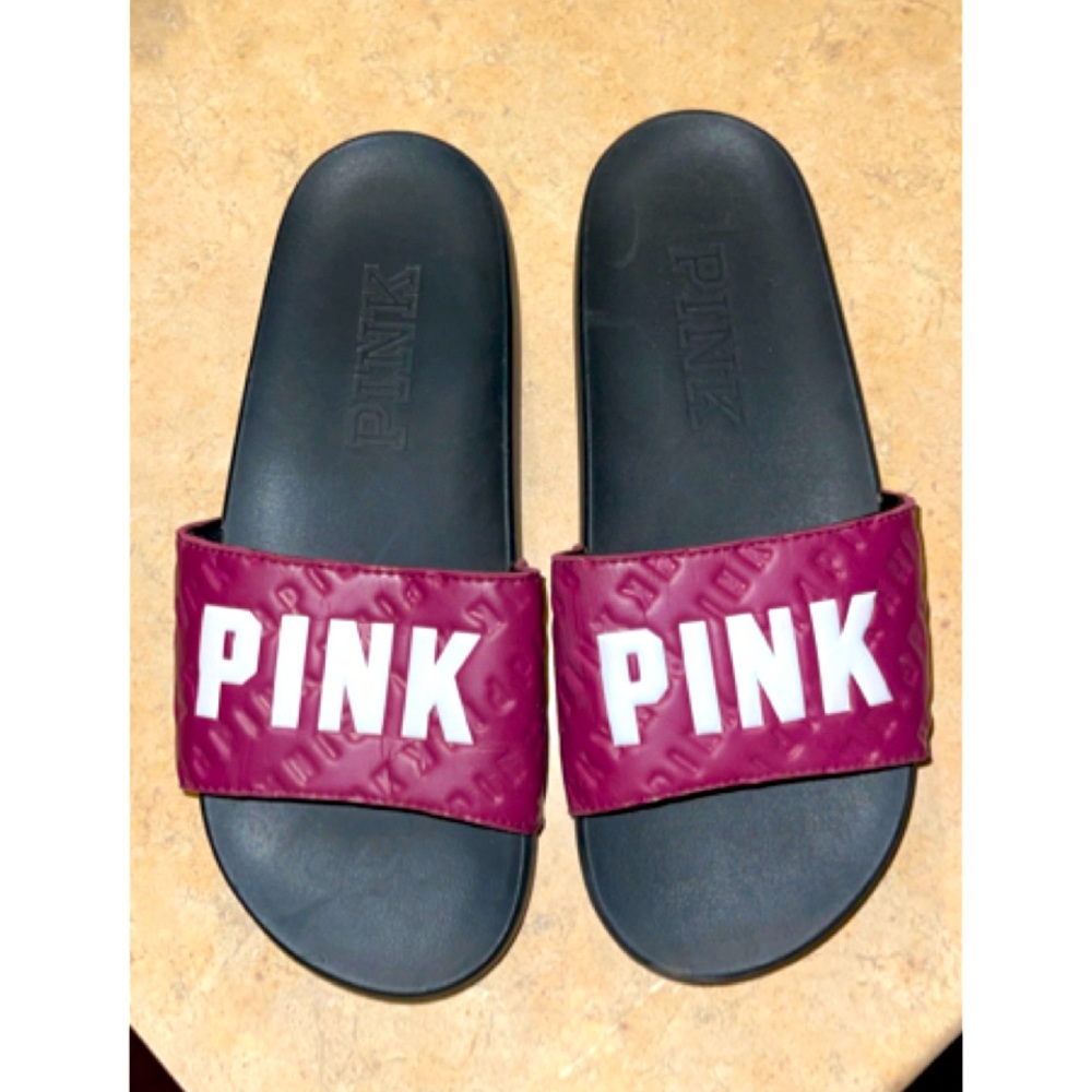 Victoria’s Secret pink slides